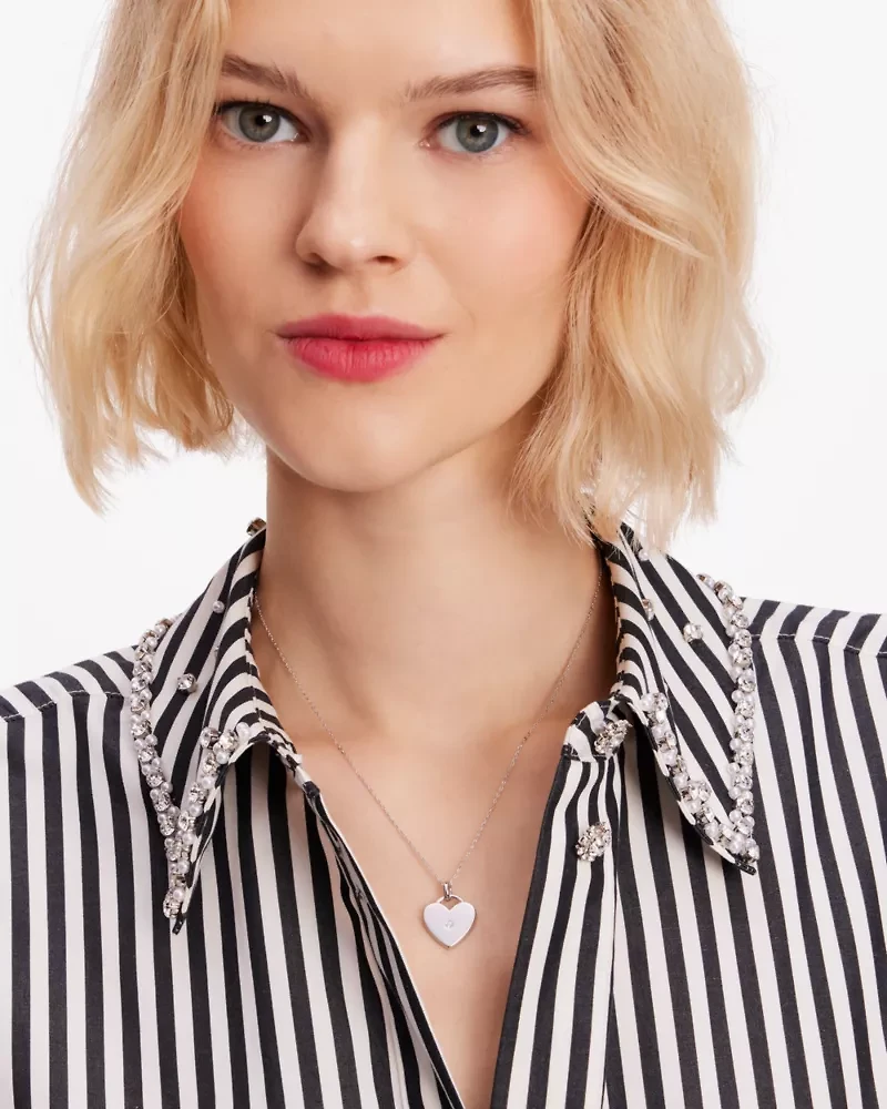 Kate Spade Fine Meant To Be Heart Pendant