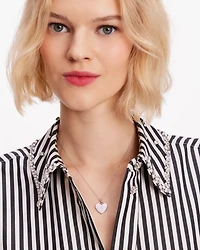 Kate Spade Fine Meant To Be Heart Pendant