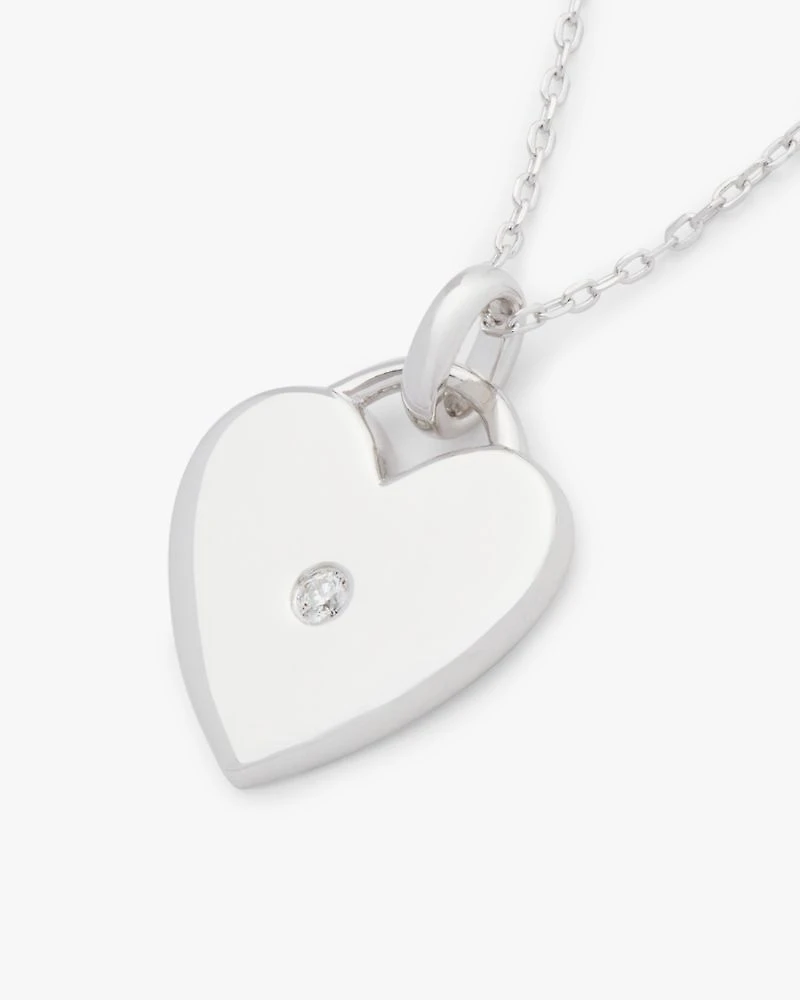 Kate Spade Fine Meant To Be Heart Pendant