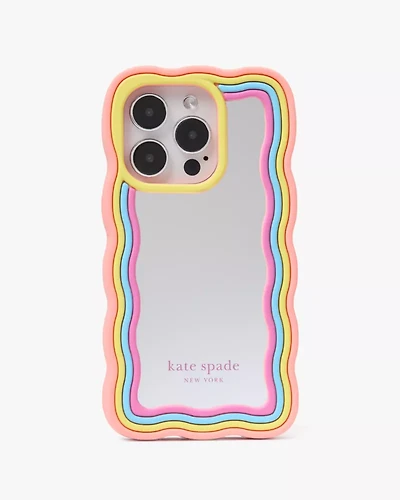 Rainbow Mirrored iPhone 15 Case
