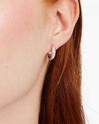 Brilliant Statements Metal Huggies