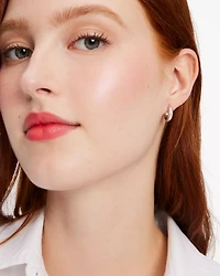 Brilliant Statements Metal Huggies