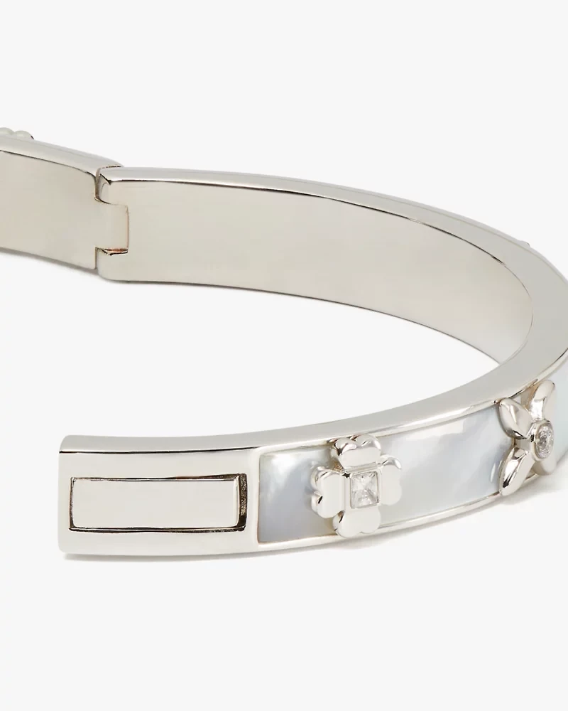 Heritage Bloom Hinged Bangle