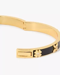 Heritage Bloom Hinged Bangle