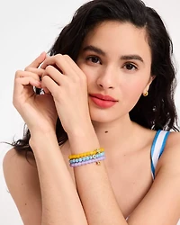 Rainbow Joy All Seeing Charm Stretch Bracelet