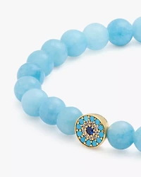 Rainbow Joy All Seeing Charm Stretch Bracelet