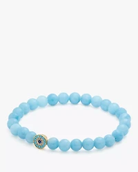 Rainbow Joy All Seeing Charm Stretch Bracelet