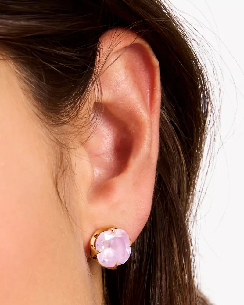 Pop Of Joy 10mm Spade Flower Studs