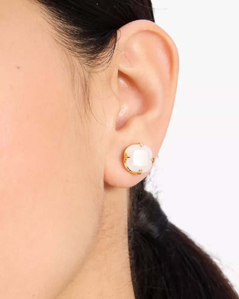 Pop Of Joy 10mm Spade Flower Studs