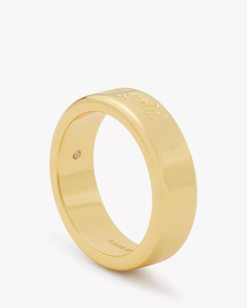 Heart Of Gold Idiom Ring
