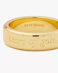 Heart Of Gold Idiom Ring