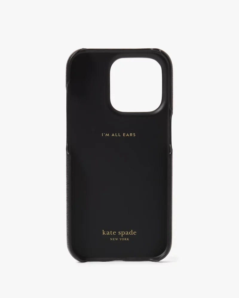 Morgan Spade Ring Stand iPhone 15 Pro Case