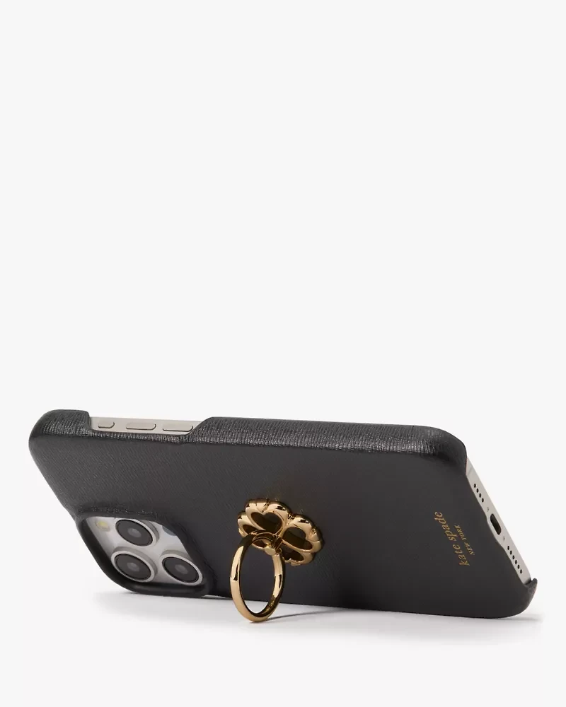Morgan Spade Ring Stand iPhone 15 Pro Max Case