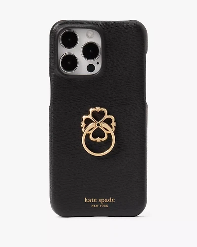 Morgan Spade Ring Stand iPhone 15 Pro Max Case
