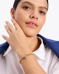 Pop Of Joy Spade Flower Stretch Bracelet