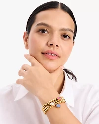 Pop Of Joy Spade Flower Stretch Bracelet