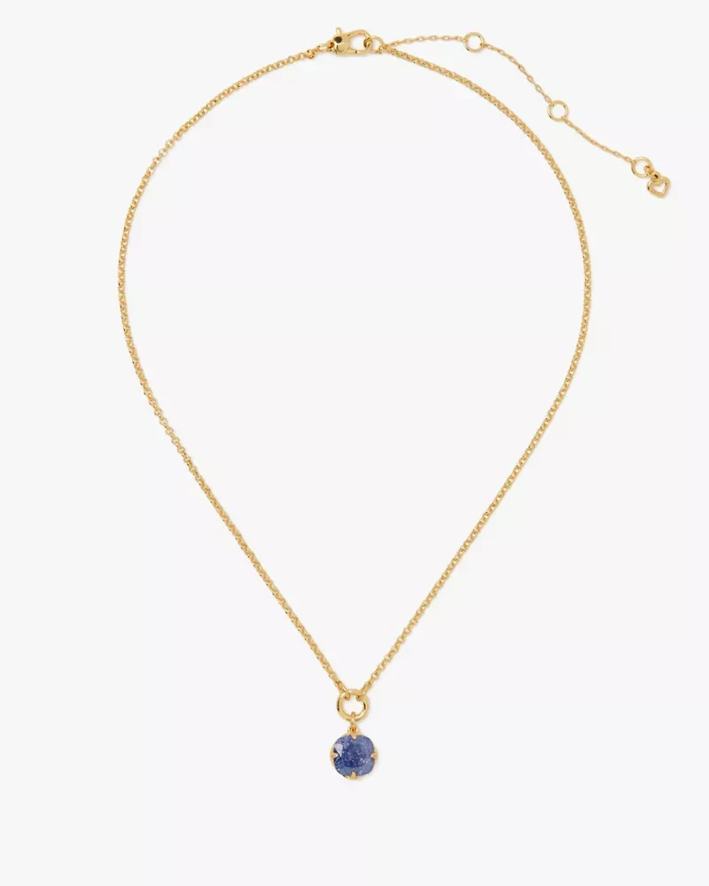 Pop Of Joy Spade Flower Pendant