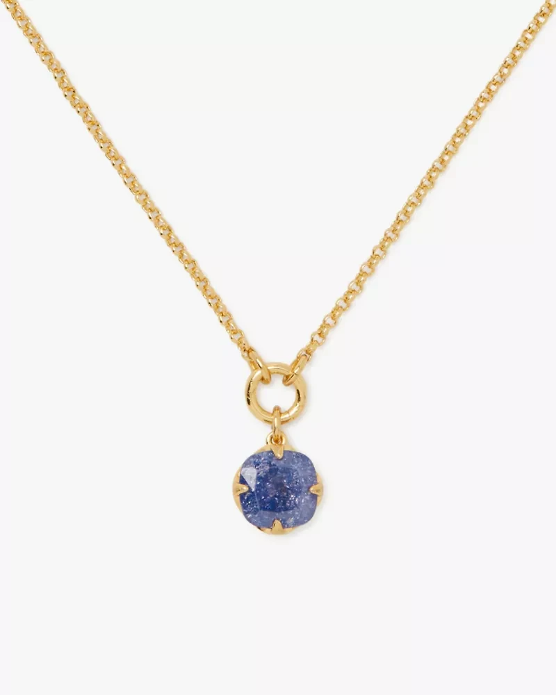 Pop Of Joy Spade Flower Pendant