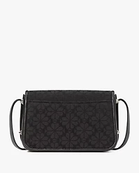 Liv Spade Flower Jacquard Crossbody Bag