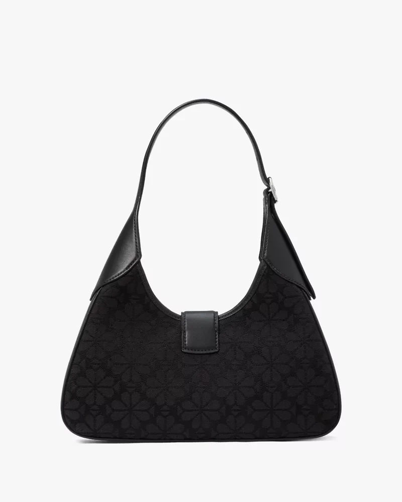 Spade Flower Jacquard Nouveau Shoulder Bag