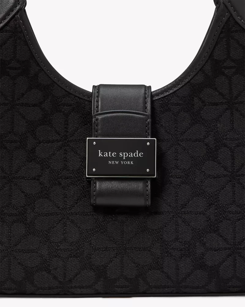 Spade Flower Jacquard Nouveau Shoulder Bag