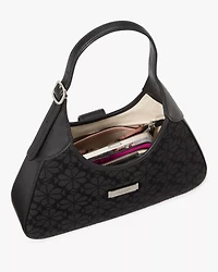Spade Flower Jacquard Nouveau Shoulder Bag