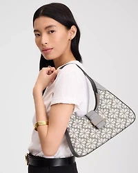 Spade Flower Jacquard Nouveau Small Shoulder Bag