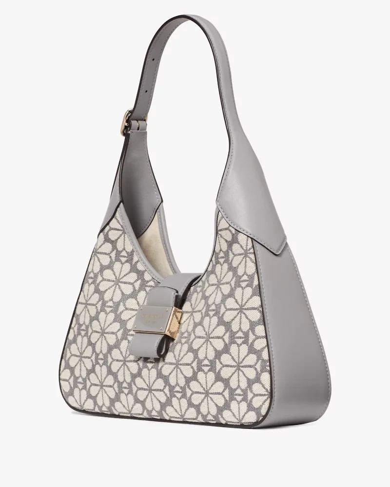 Spade Flower Jacquard Nouveau Small Shoulder Bag