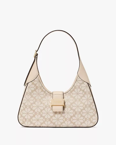 Spade Flower Jacquard Nouveau Small Shoulder Bag