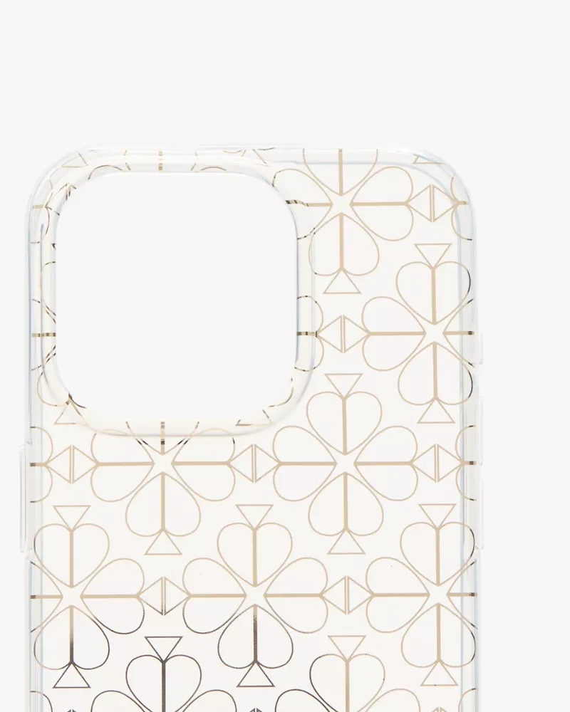 Spade Flower iPhone 15 Pro Case