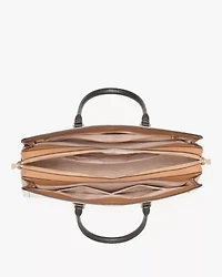 Hudson Colorblocked Commuter Laptop Bag