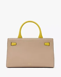 Deco Colorblocked Medium Satchel