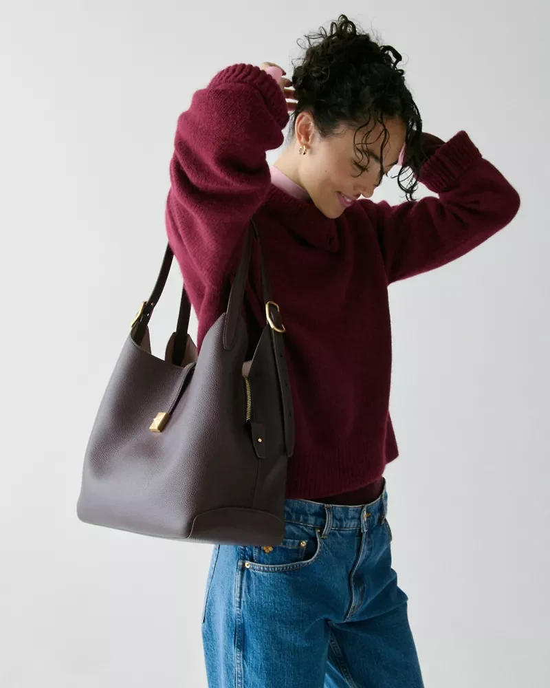 Deco Large Shoulder Bag