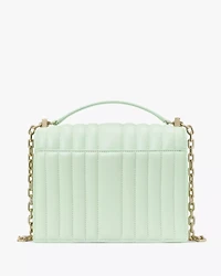 Deco Quilted Chain Shoulder Bag