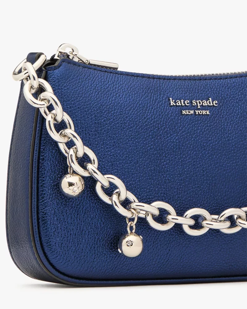 Jolie Metallic Small Convertible Crossbody
