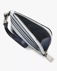 Devin Colorblocked Coin Card Case Wristlet