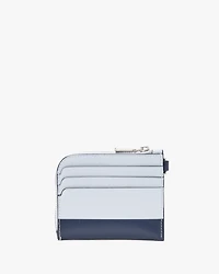 Devin Colorblocked Coin Card Case Wristlet