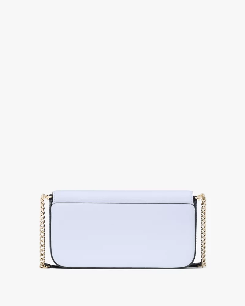 Devin Colorblocked Flap Chain Wallet