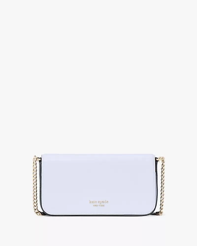 Devin Colorblocked Flap Chain Wallet