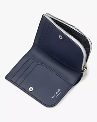 Devin Colorblocked Small Compact Wallet