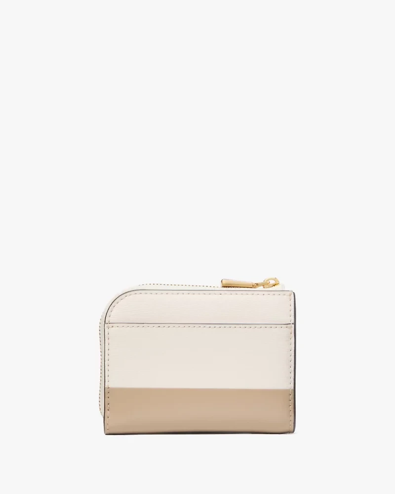 Devin Colorblocked Zip Card Case