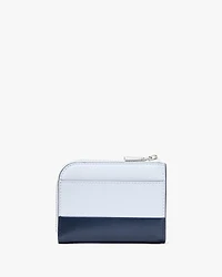 Devin Colorblocked Zip Card Case