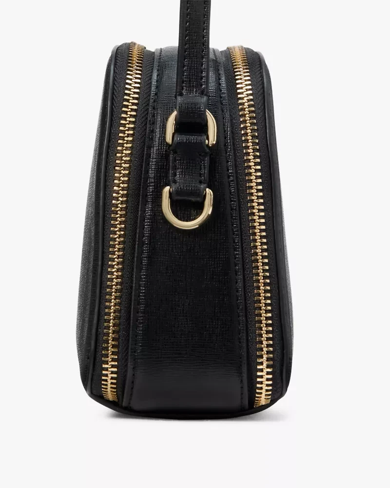 Devin Double Zip Dome Crossbody