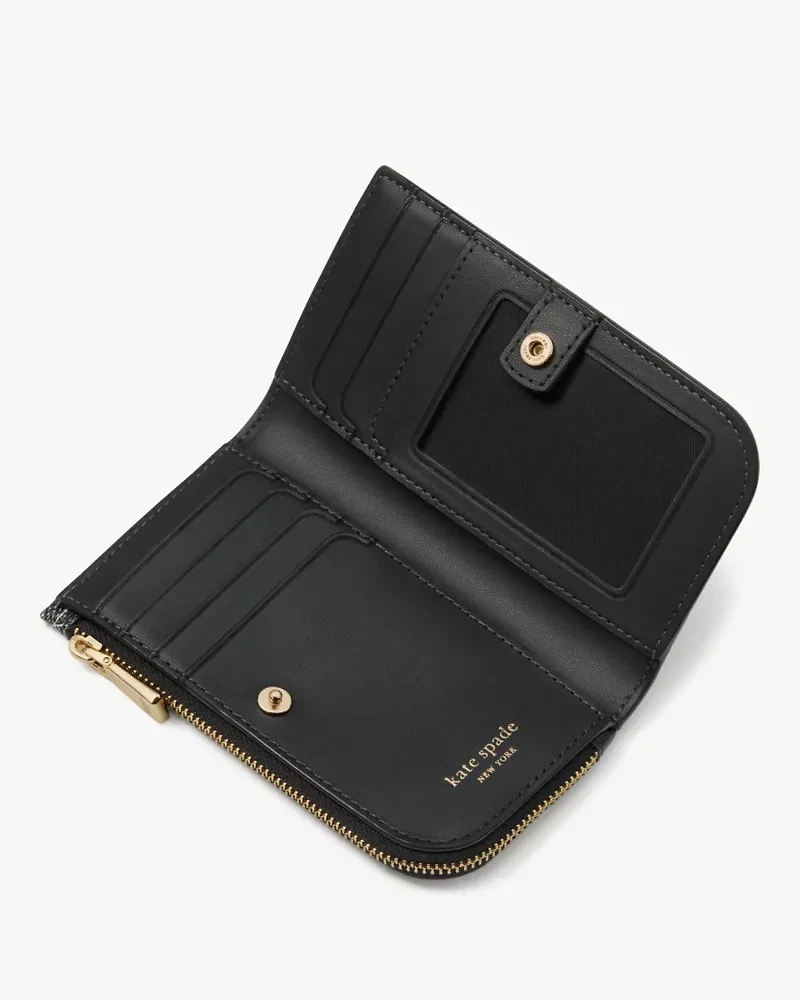 Spade Flower Small Slim Bifold Wallet