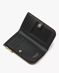 Spade Flower Small Slim Bifold Wallet