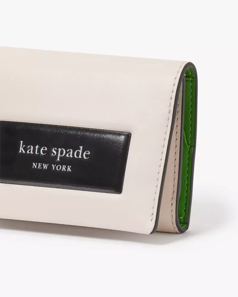 Label Card Case Trifold Wallet