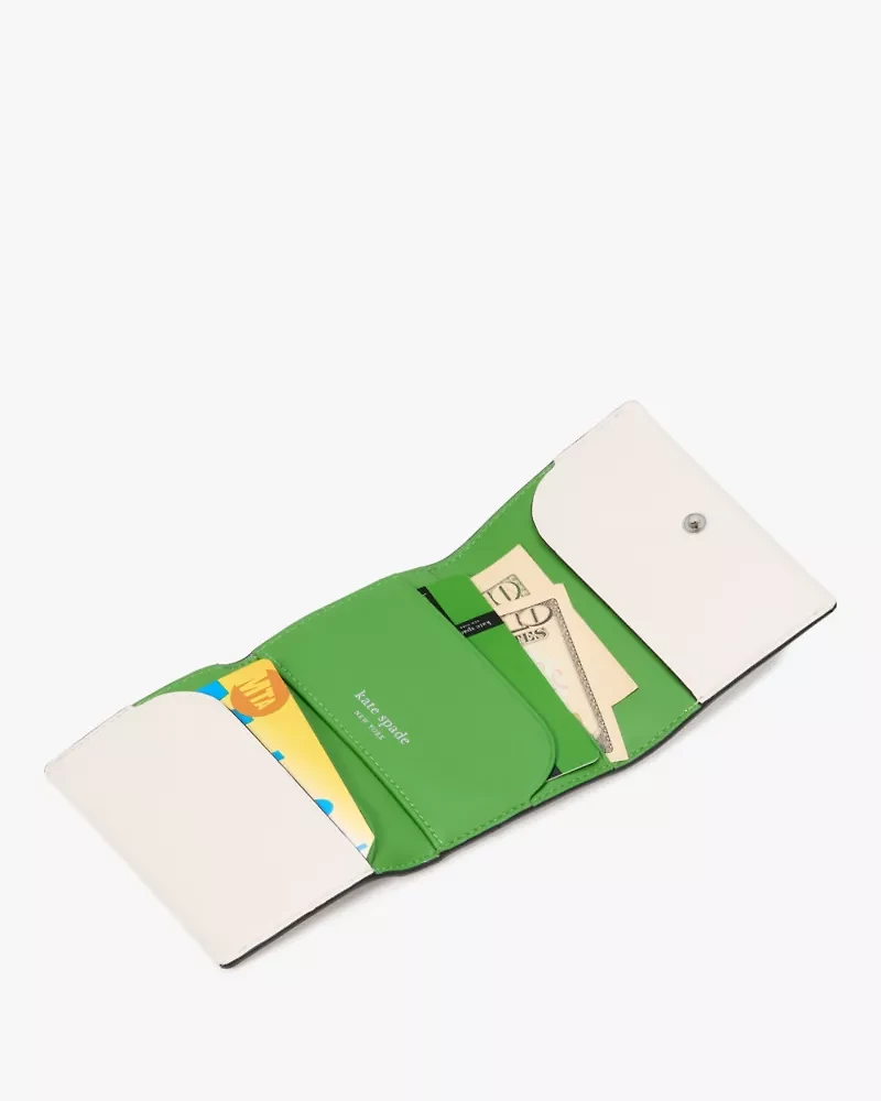 Label Card Case Trifold Wallet
