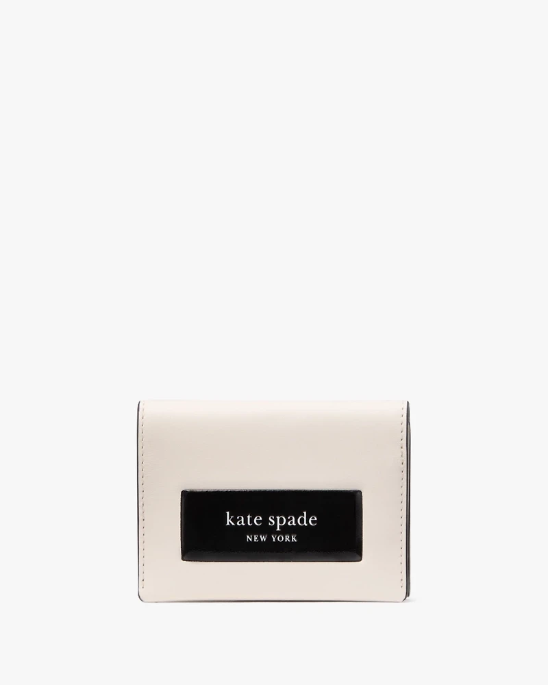 Label Card Case Trifold Wallet