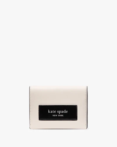 Label Card Case Trifold Wallet