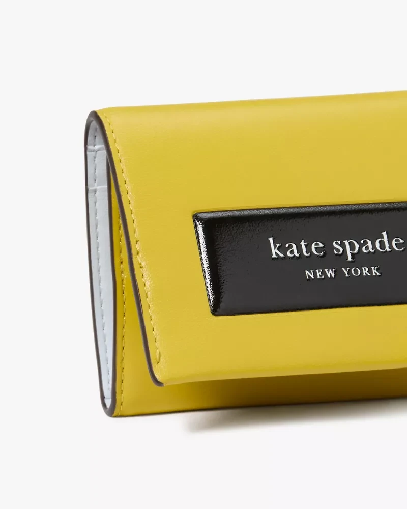 Label Card Case Trifold Wallet